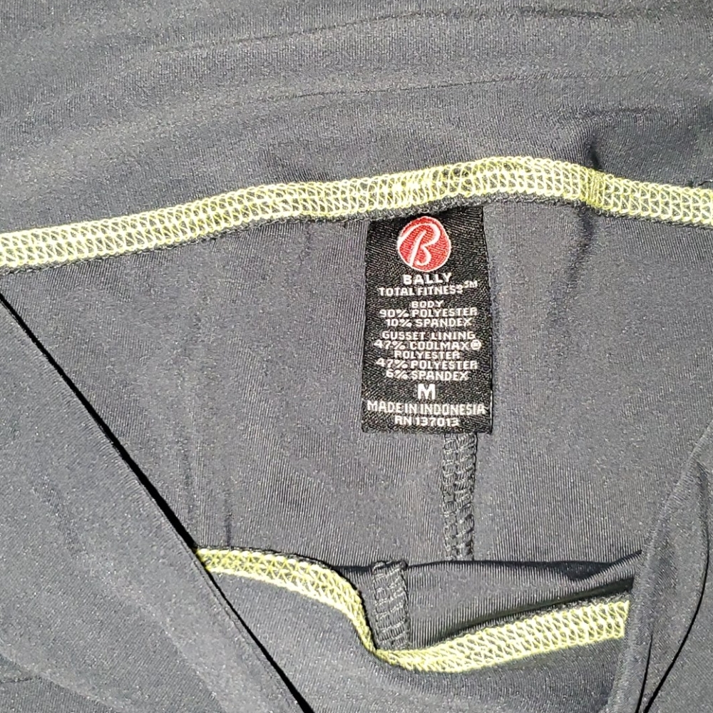 Cropped Color Block Leggins - Picture 3 of 5